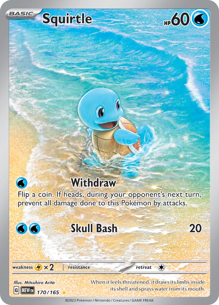 Squirtle (170/165) [Scarlet & Violet 151] | Odin's Place