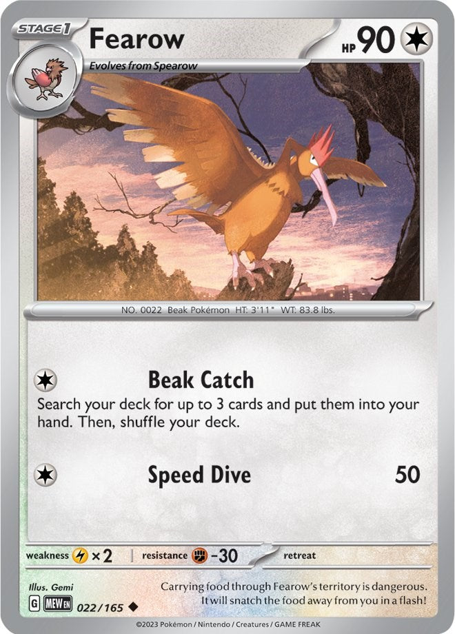 Fearow (022/165) [Scarlet & Violet 151] | Odin's Place