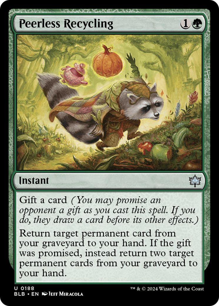 Peerless Recycling [Bloomburrow] | Odin's Place