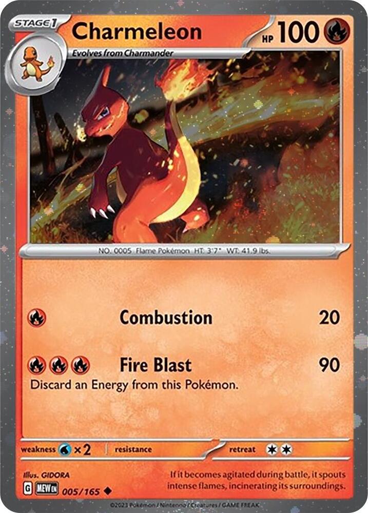Charmeleon (005) (Cosmos Holo) [Scarlet & Violet: Black Star Promos] | Odin's Place
