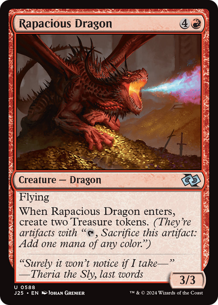 Rapacious Dragon [Foundations Jumpstart] | Odin's Place