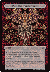Plots That Span Centuries (Full Art) [Duskmourn: Archenemy] | Odin's Place
