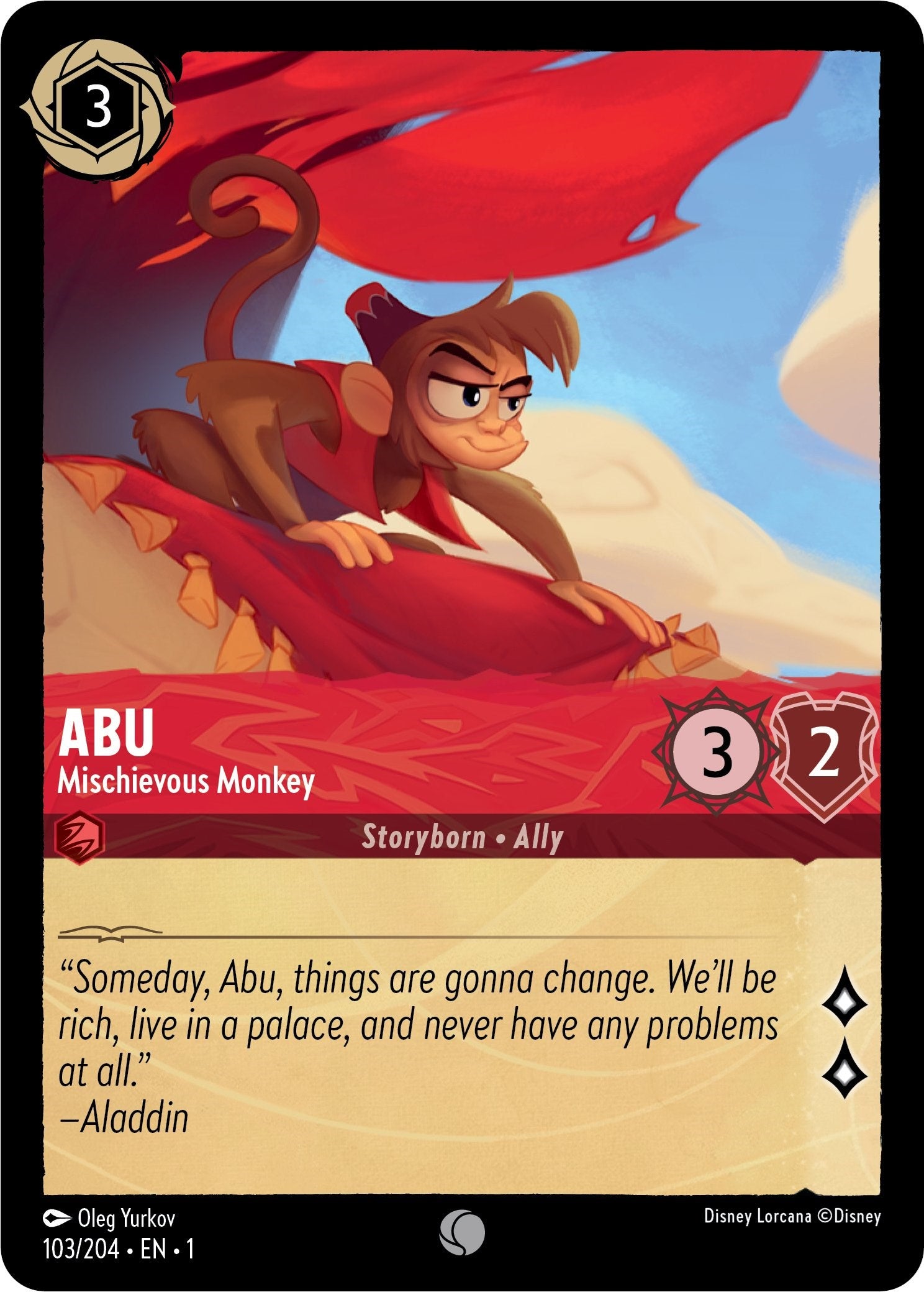Abu - Mischievous Monkey (103/204) [The First Chapter] | Odin's Place