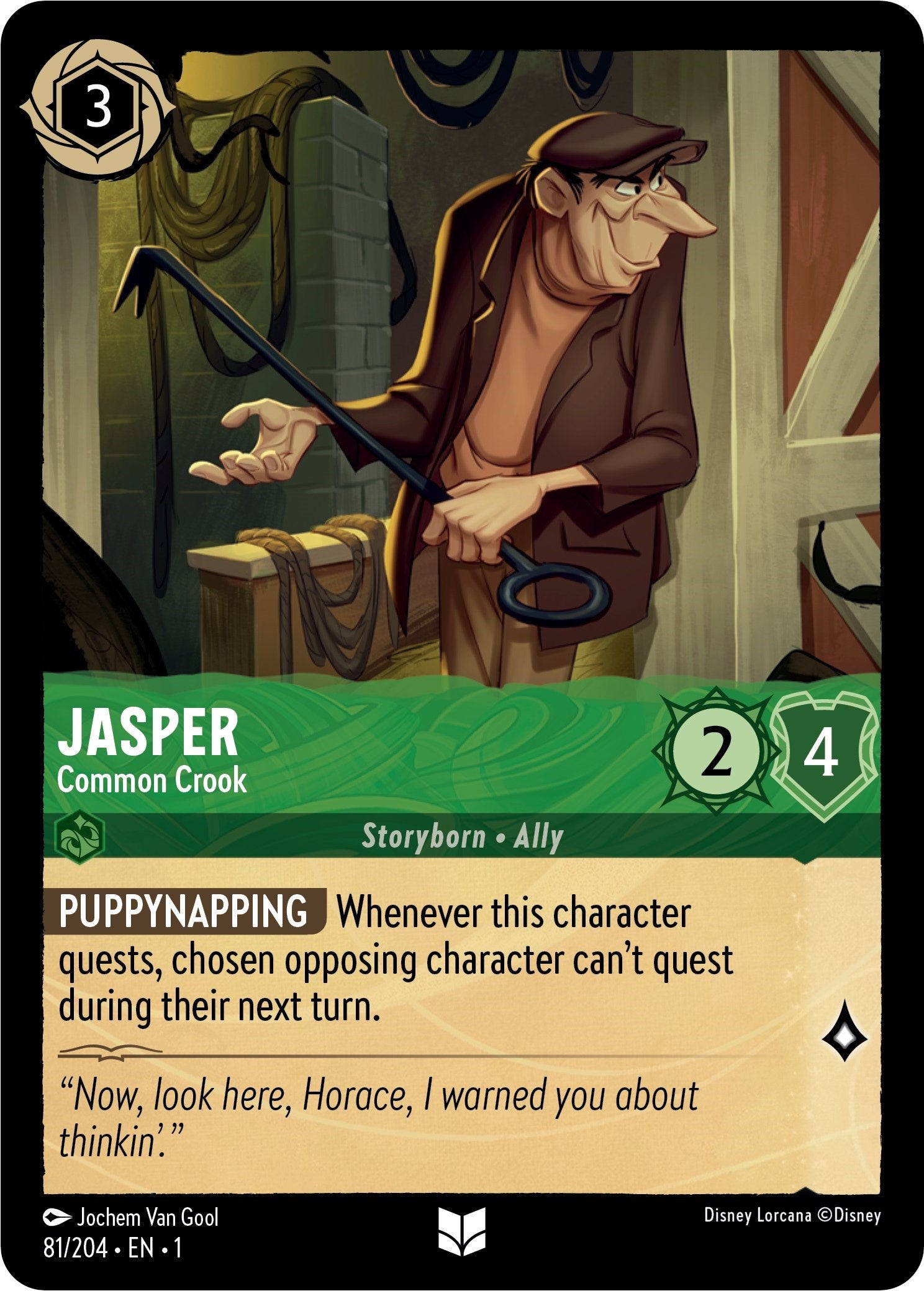 Jasper - Common Crook (81/204) [The First Chapter] | Odin's Place