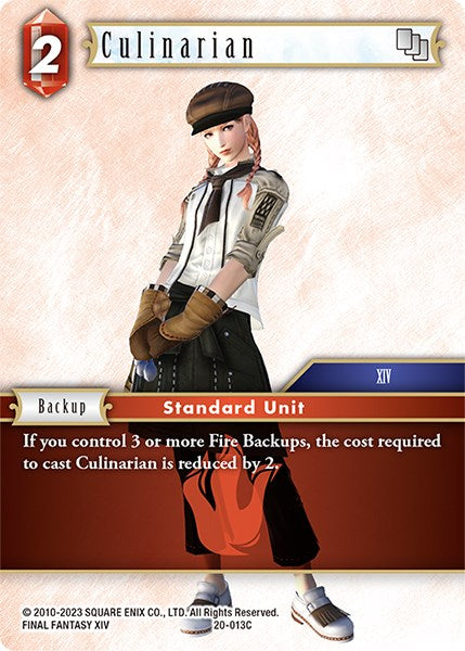 Culinarian [Dawn of Heroes] | Odin's Place