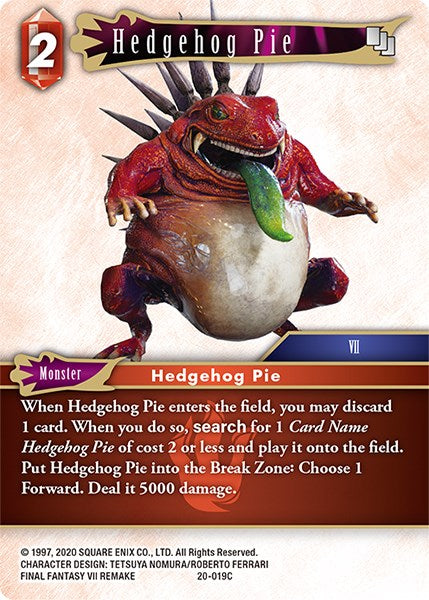 Hedgehog Pie [Dawn of Heroes] | Odin's Place