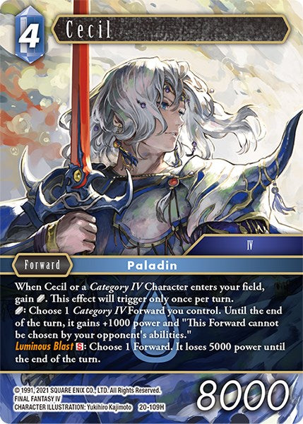 Cecil [Dawn of Heroes] | Odin's Place