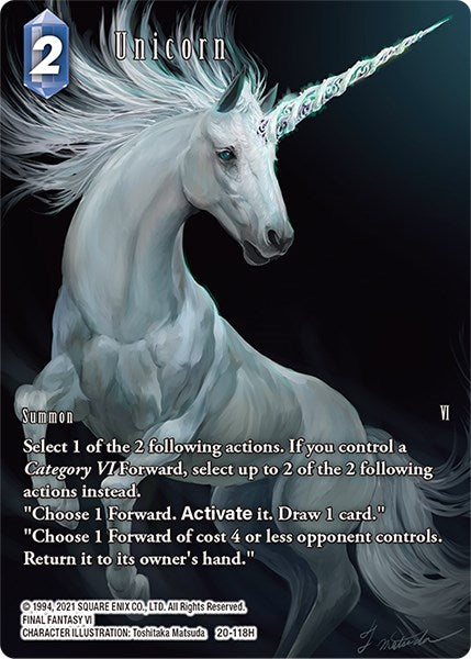 Unicorn (Full Art) [Dawn of Heroes] | Odin's Place