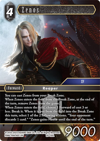 Zenos [Dawn of Heroes] | Odin's Place