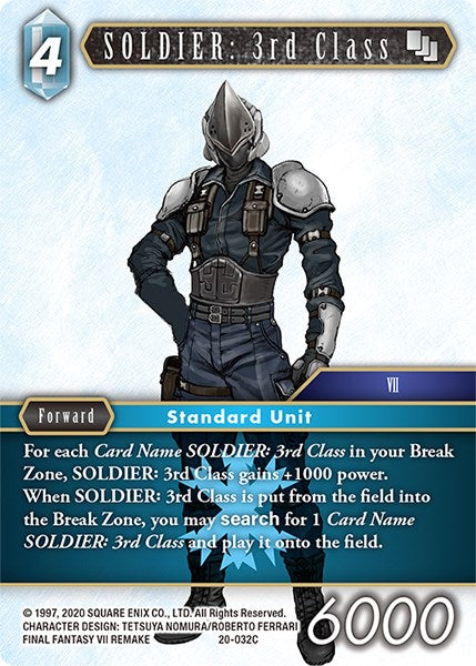 SOLDIER: 3rd Class [Dawn of Heroes] | Odin's Place