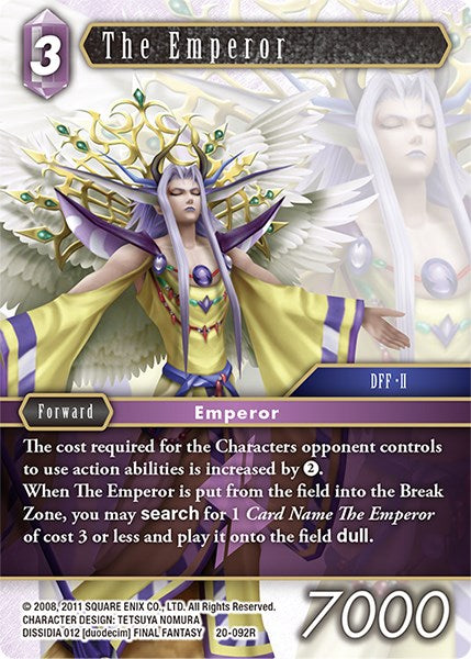 The Emperor [Dawn of Heroes] | Odin's Place