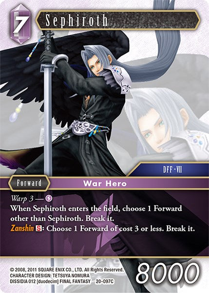 Sephiroth [Dawn of Heroes] | Odin's Place