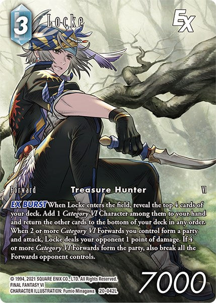 Locke EX (Full Art) [Dawn of Heroes] | Odin's Place