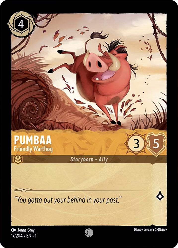 Pumbaa - Friendly Warthog (17/204) [The First Chapter] | Odin's Place