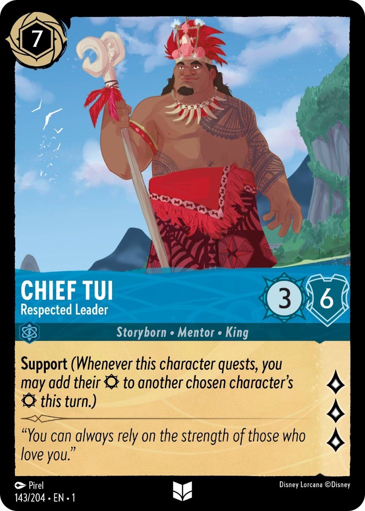 Chief Tui - Respected Leader (143/204) [The First Chapter] | Odin's Place