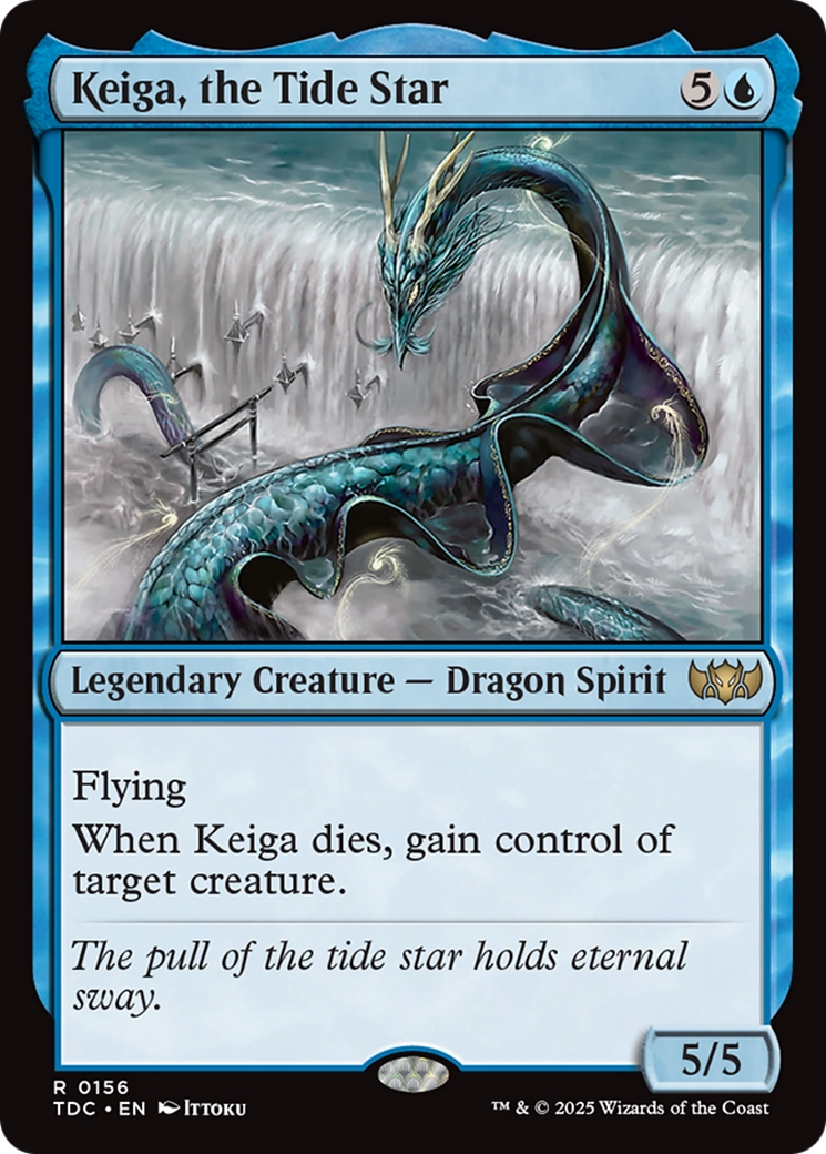 Keiga, the Tide Star [Tarkir: Dragonstorm Commander] | Odin's Place