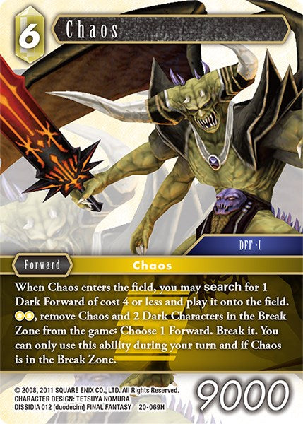 Chaos [Dawn of Heroes] | Odin's Place