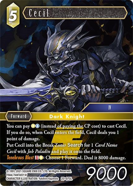 Cecil [Dawn of Heroes] | Odin's Place