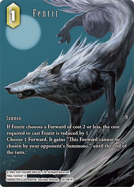 Fenrir (Full Art) [Dawn of Heroes] | Odin's Place
