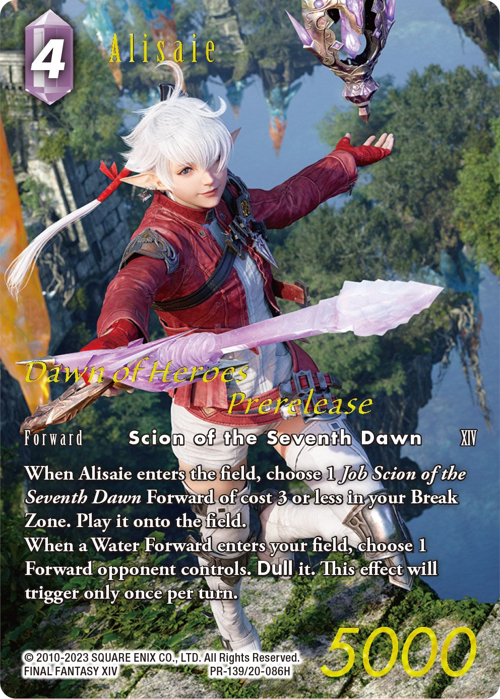 Alisaie (Prerelease Promo) [Dawn of Heroes] | Odin's Place