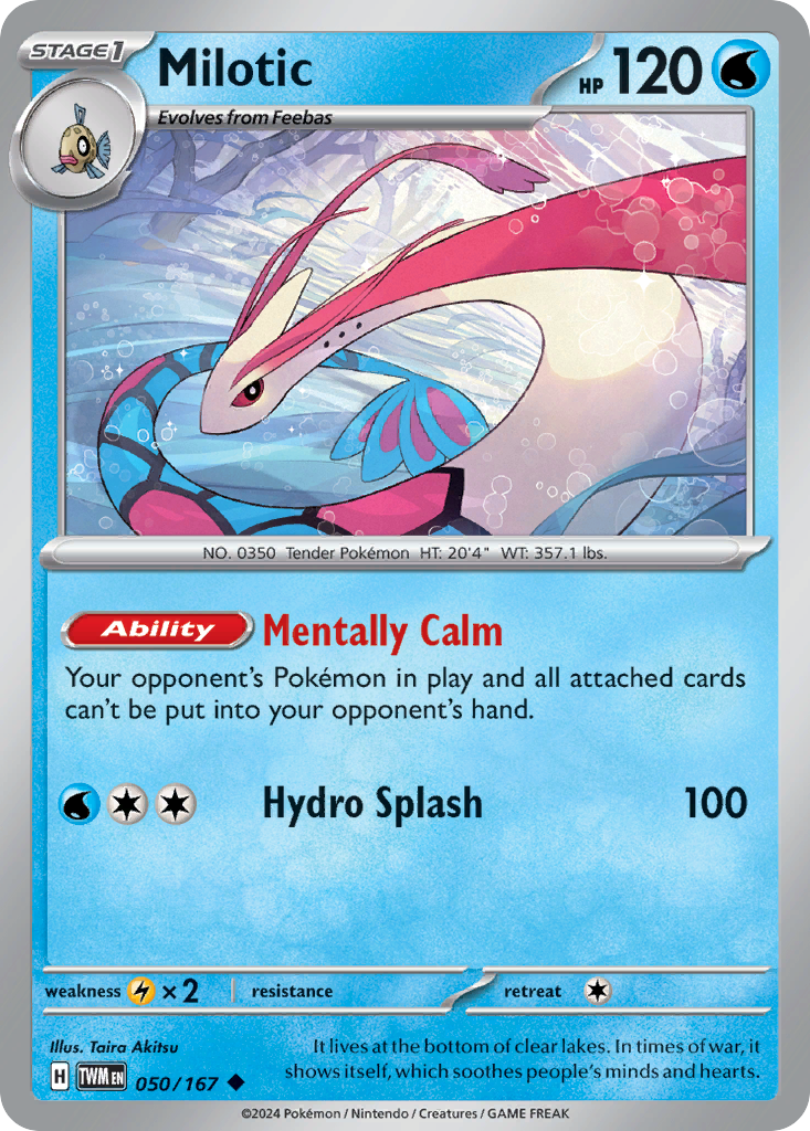 Milotic (050/167) [Scarlet & Violet: Twilight Masquerade] | Odin's Place