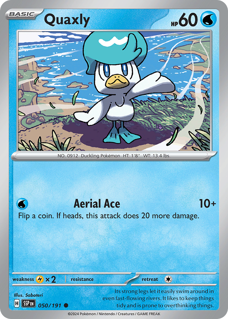 Quaxly (050/191) [Scarlet & Violet: Surging Sparks] | Odin's Place