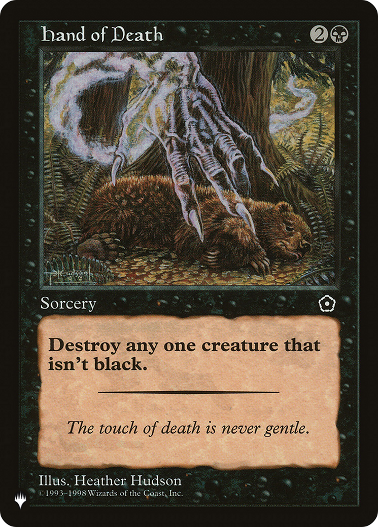 Hand of Death [The List] | Odin's Place