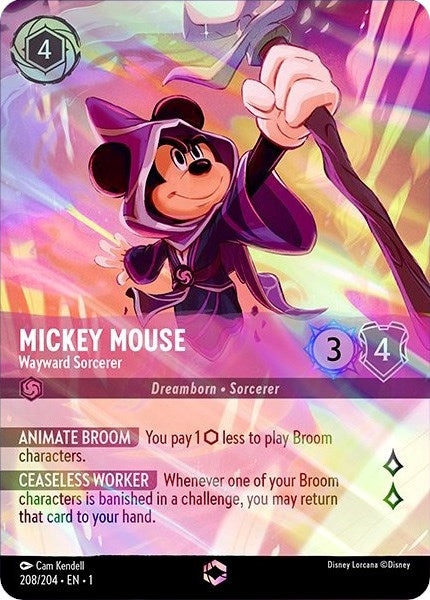 Mickey Mouse - Wayward Sorcerer (Enchanted) (208/204) [The First Chapter] | Odin's Place