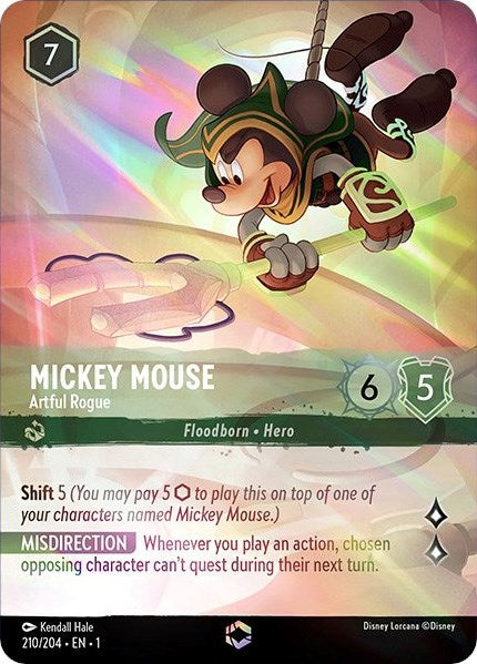 Mickey Mouse - Artful Rogue (Enchanted) (210/204) [The First Chapter] | Odin's Place