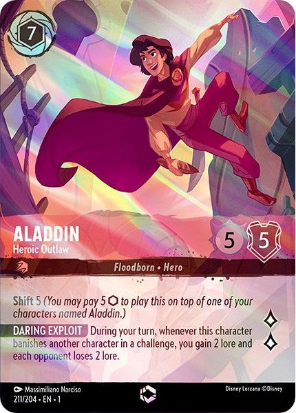 Aladdin - Heroic Outlaw (Enchanted) (211/204) [The First Chapter] | Odin's Place