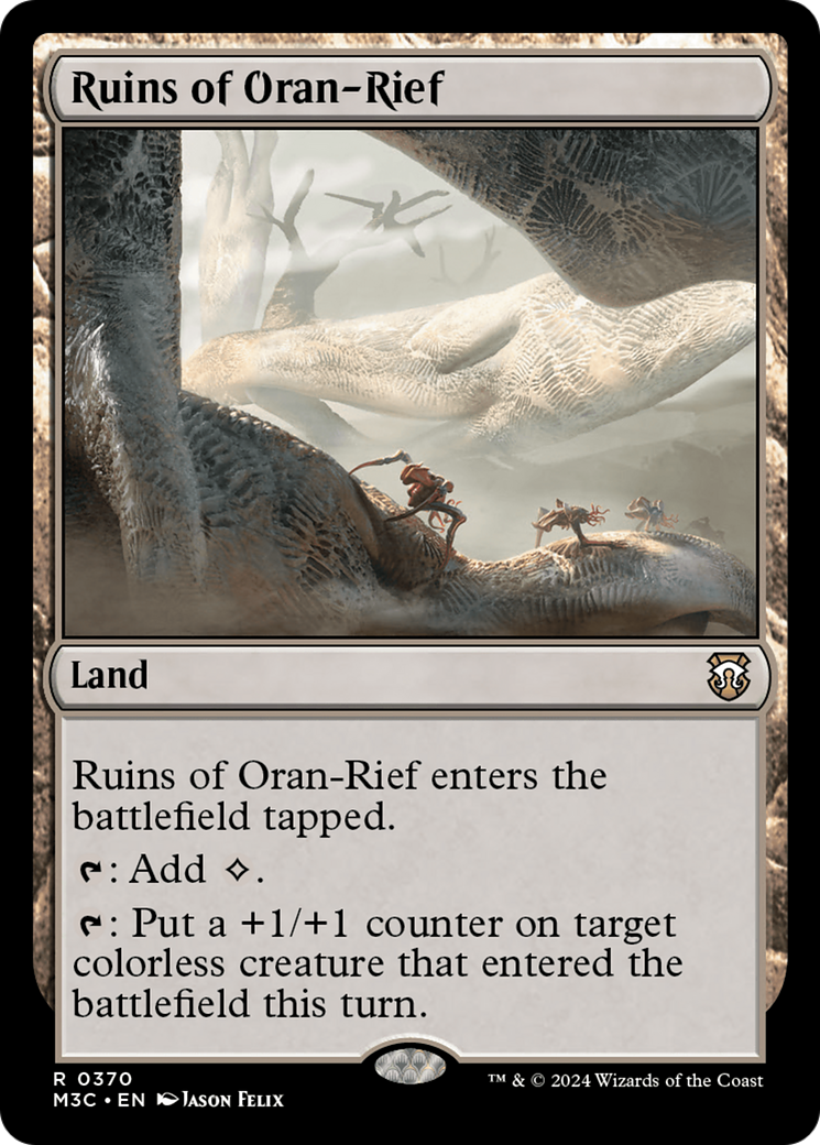 Ruins of Oran-Rief (Ripple Foil) [Modern Horizons 3 Commander] | Odin's Place