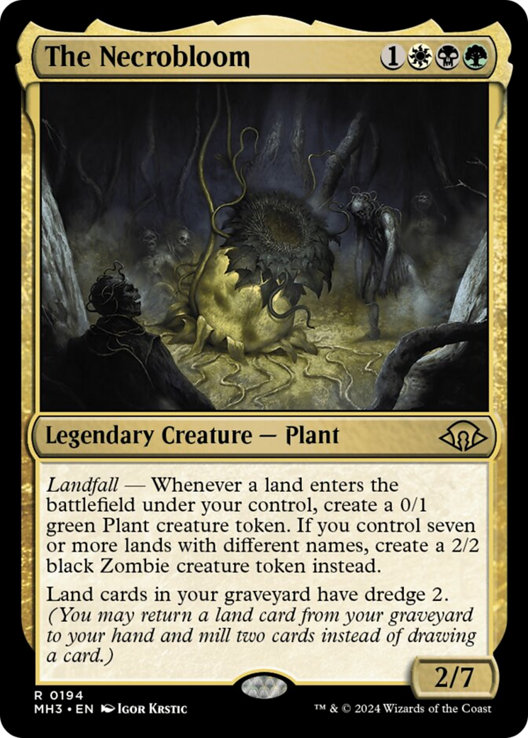 The Necrobloom [Modern Horizons 3] | Odin's Place