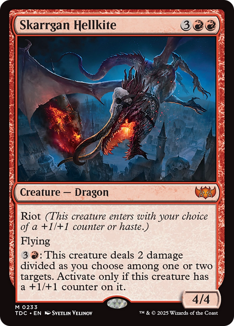 Skarrgan Hellkite [Tarkir: Dragonstorm Commander] | Odin's Place
