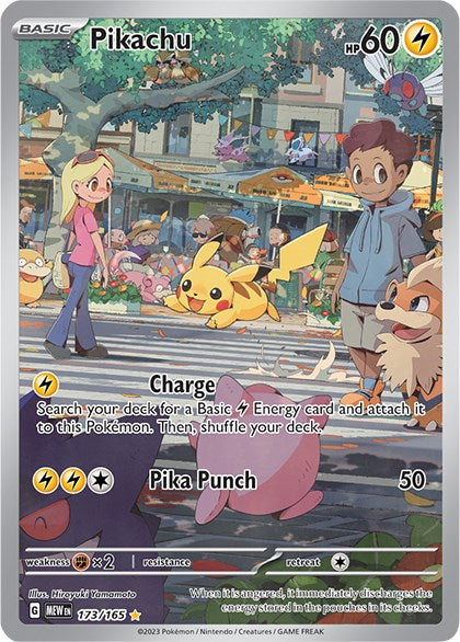Pikachu (173/165) [Scarlet & Violet 151] | Odin's Place