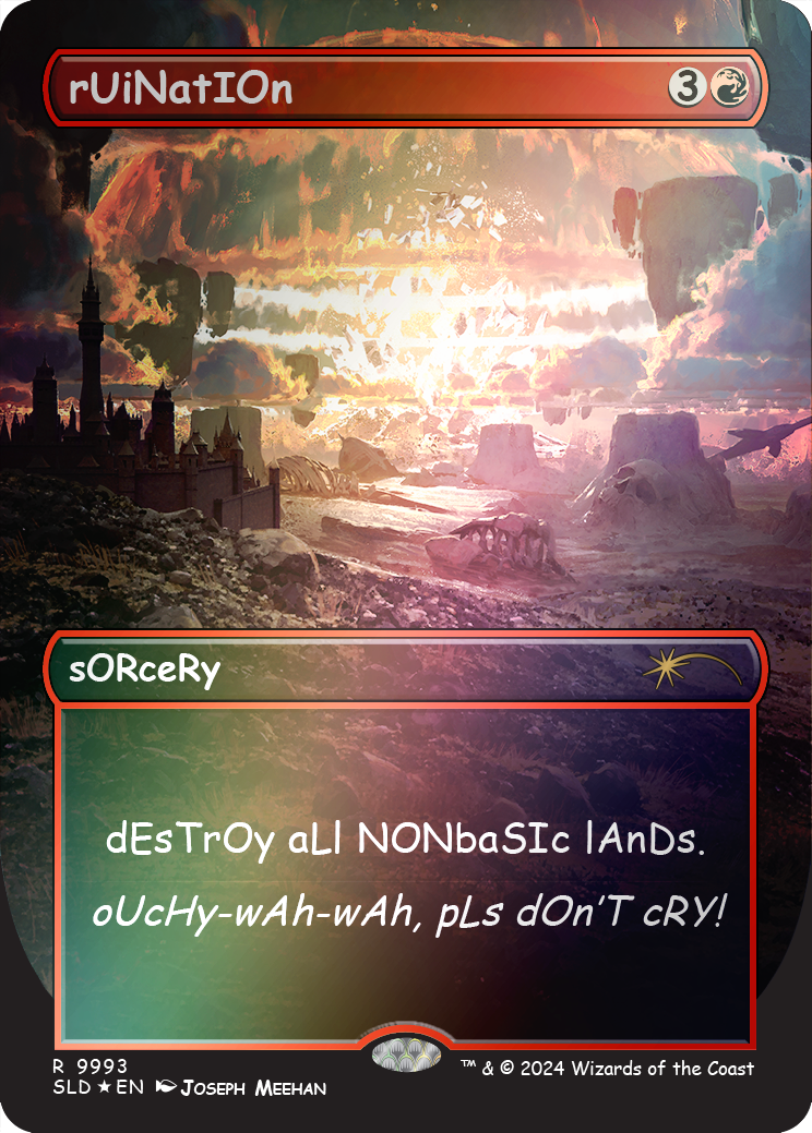 rUiNatIOn (Rainbow Foil) [Secret Lair Drop Series] | Odin's Place