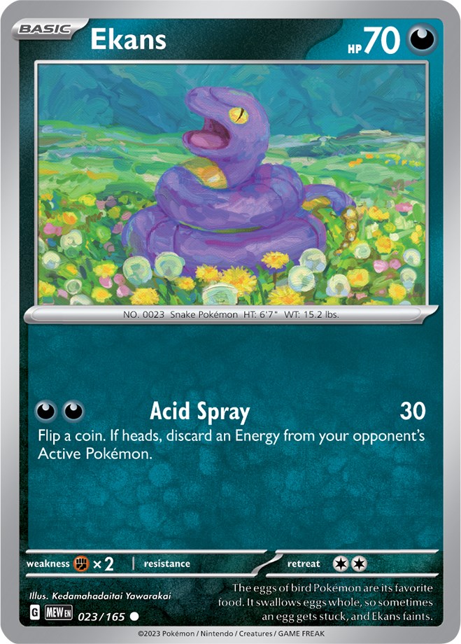 Ekans (023/165) [Scarlet & Violet 151] | Odin's Place