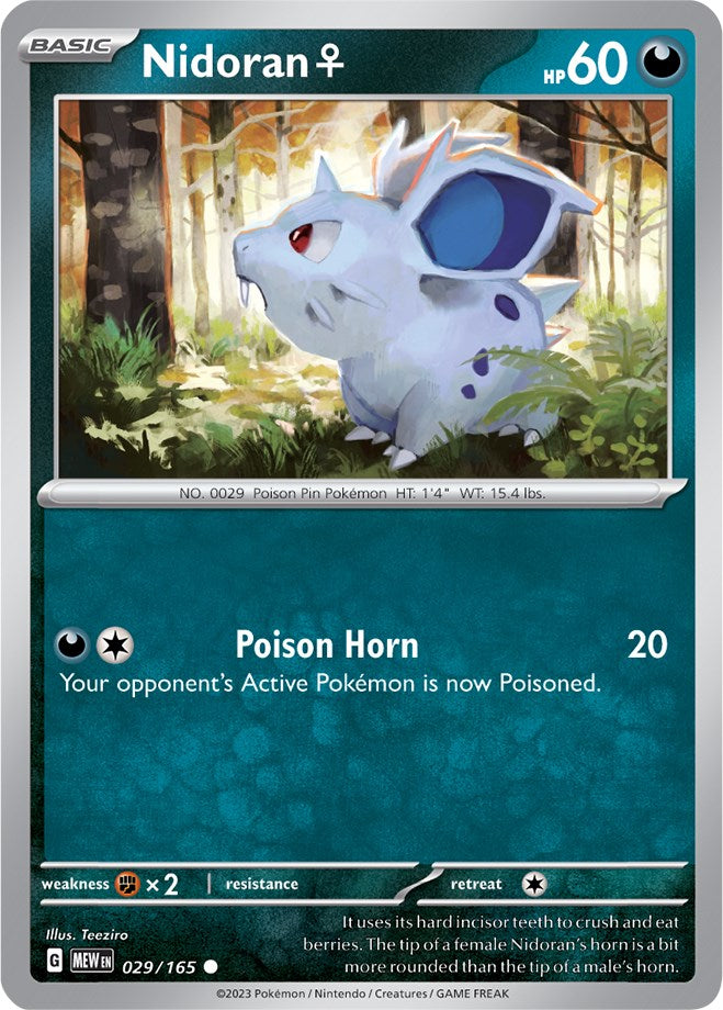 Nidoran F (029/165) [Scarlet & Violet 151] | Odin's Place