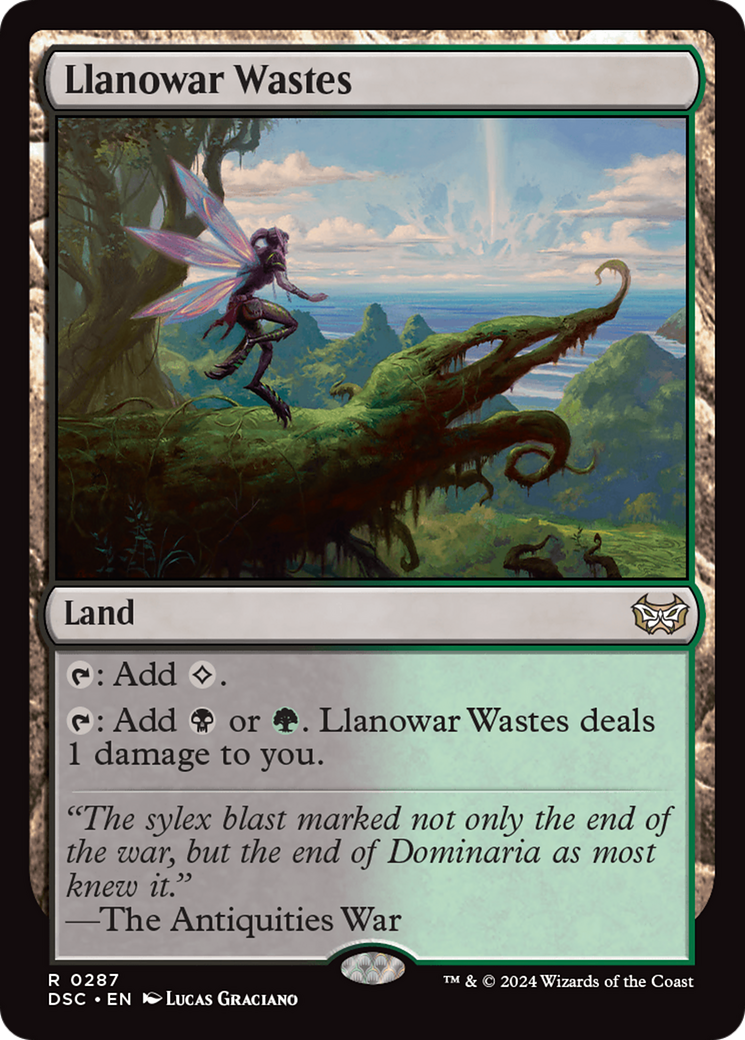 Llanowar Wastes [Duskmourn: House of Horror Commander] | Odin's Place