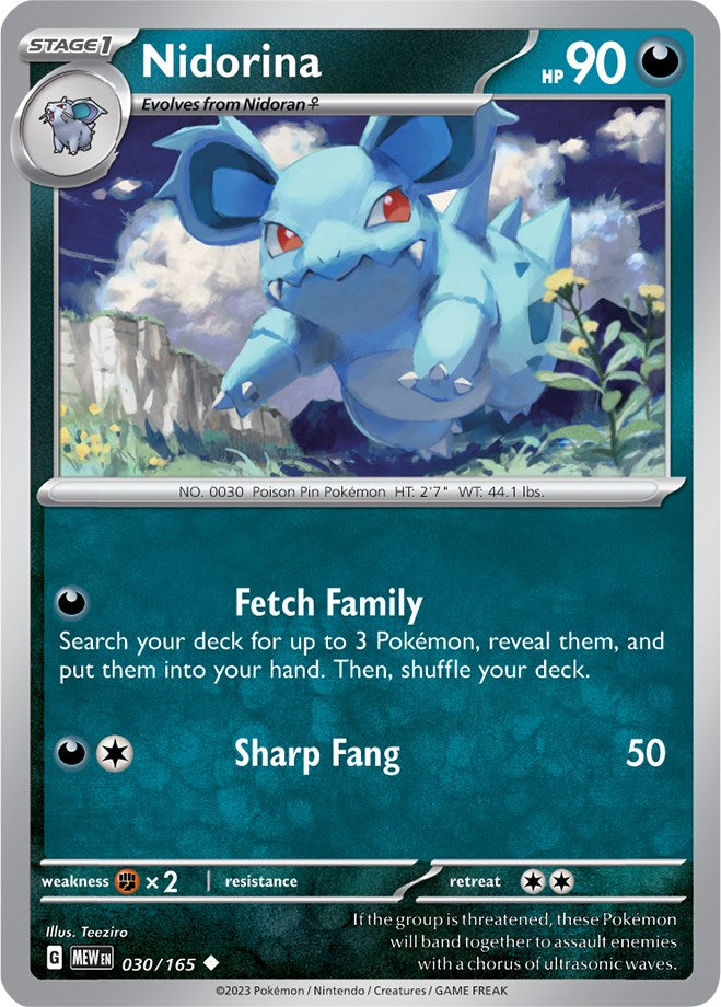 Nidorina (030/165) [Scarlet & Violet 151] | Odin's Place