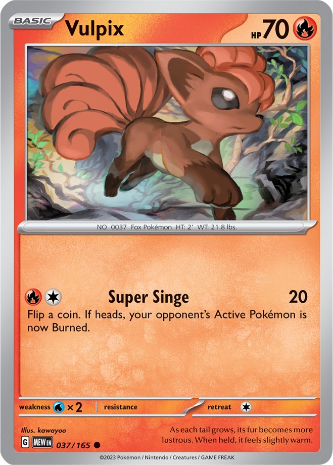 Vulpix (037/165) [Scarlet & Violet 151] | Odin's Place