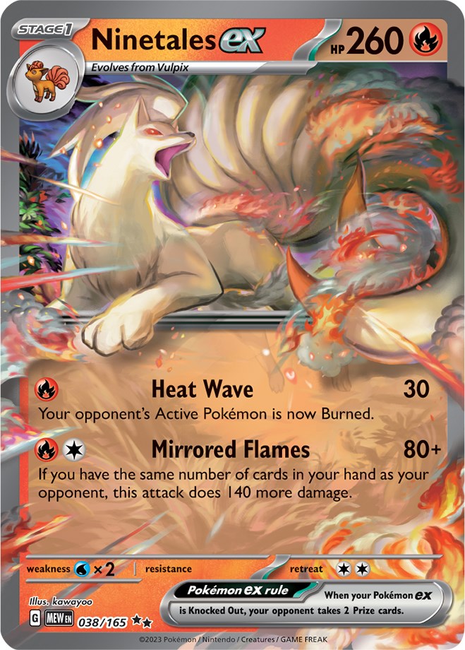 Ninetales ex (038/165) [Scarlet & Violet 151] | Odin's Place