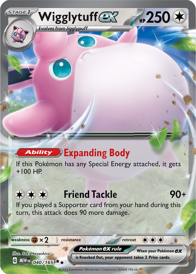 Wigglytuff ex (040/165) [Scarlet & Violet 151] | Odin's Place