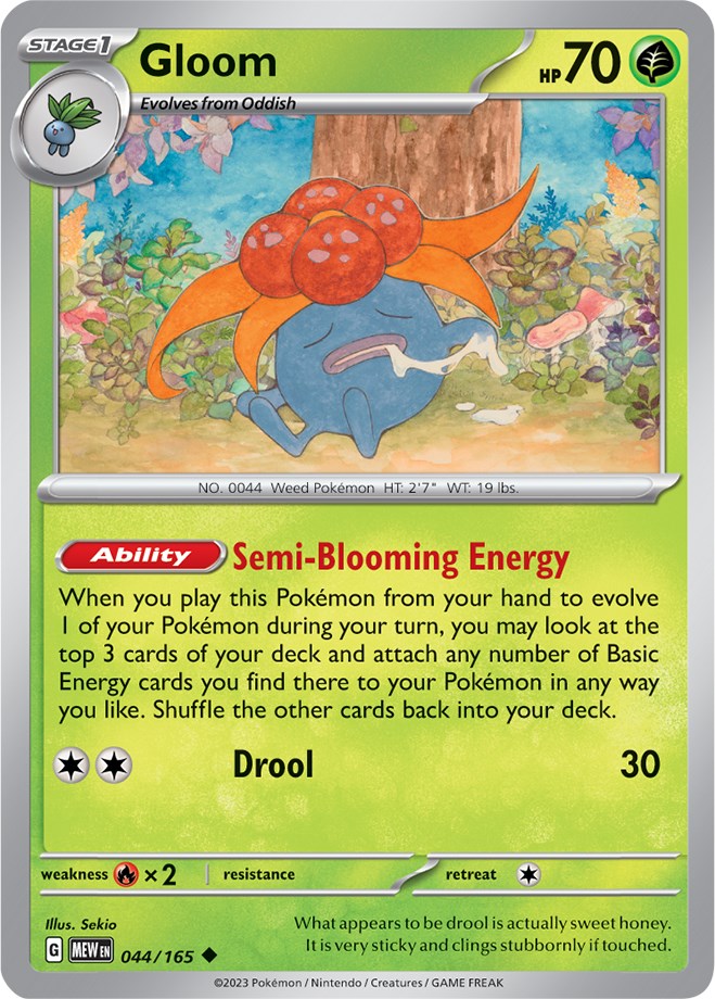 Gloom (044/165) [Scarlet & Violet 151] | Odin's Place