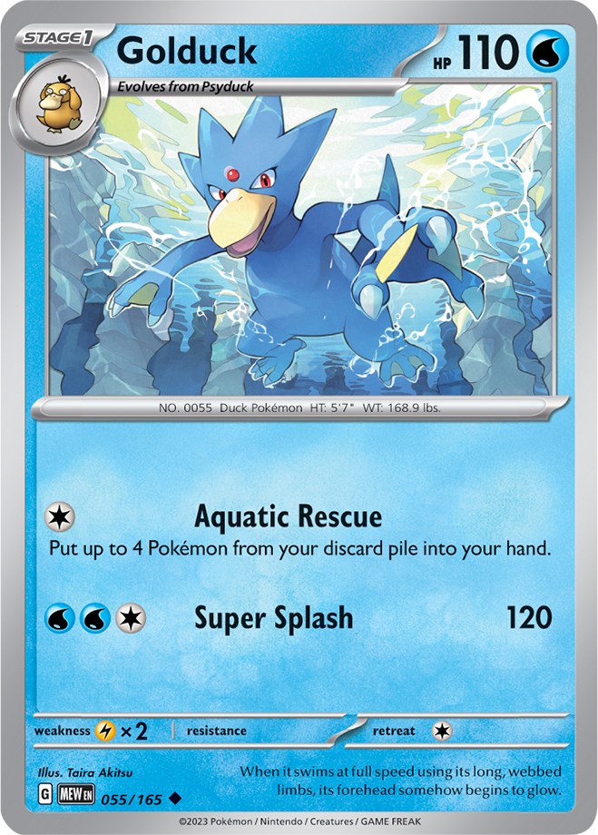 Golduck (055/165) [Scarlet & Violet 151] | Odin's Place