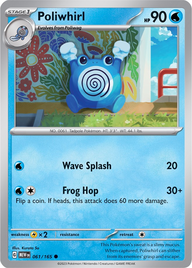 Poliwhirl (061/165) [Scarlet & Violet 151] | Odin's Place