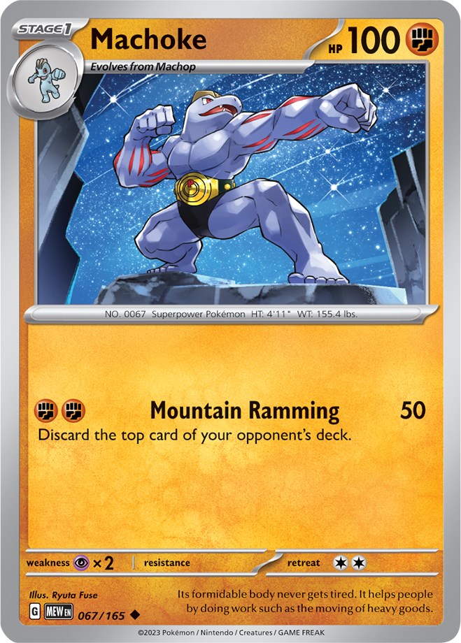 Machoke (067/165) [Scarlet & Violet 151] | Odin's Place