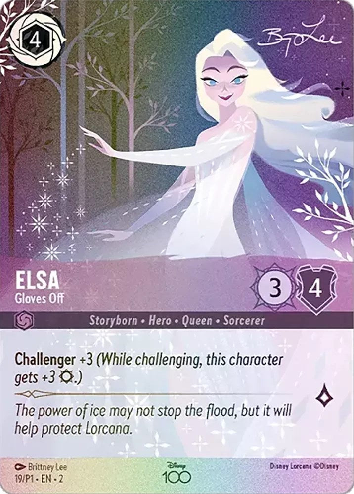 Elsa - Gloves Off (Enchanted) (19) [Disney100 Promos] | Odin's Place