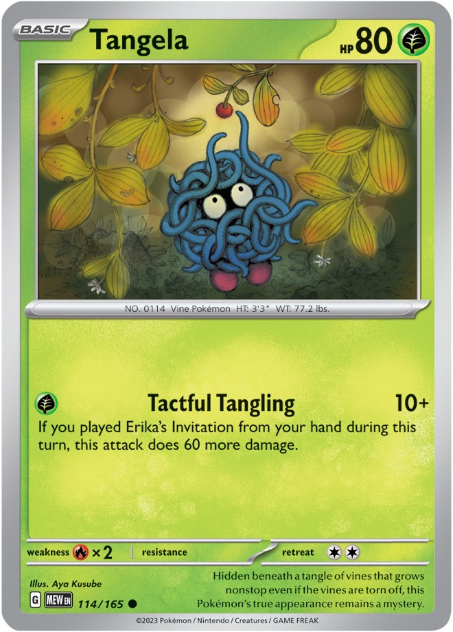 Tangela (114/165) [Scarlet & Violet 151] | Odin's Place