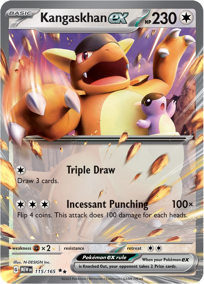 Kangaskhan ex (115/165) [Scarlet & Violet 151] | Odin's Place