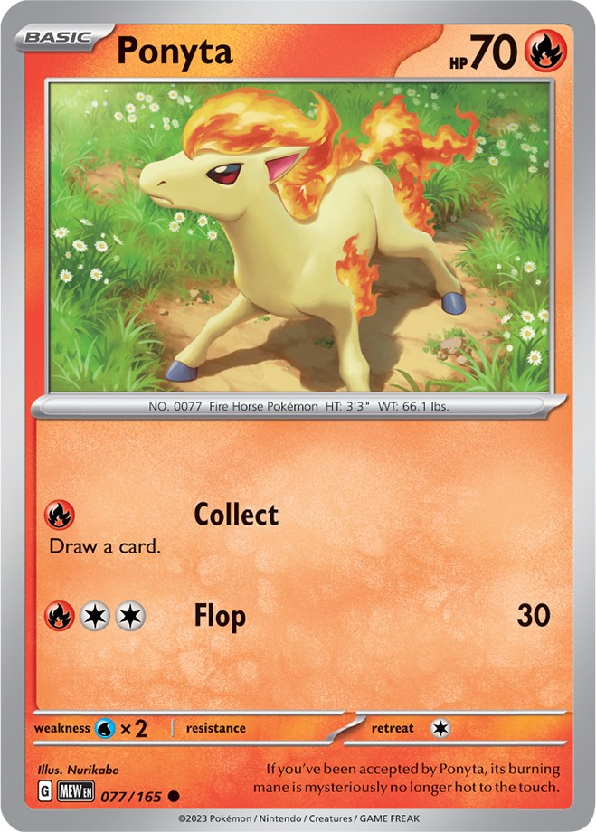 Ponyta (077/165) [Scarlet & Violet 151] | Odin's Place